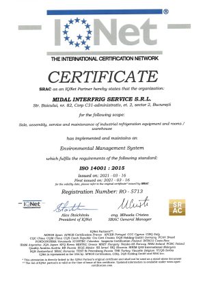 Midal certificare sistem frig comercial si industrial ISO 14001_page-0002